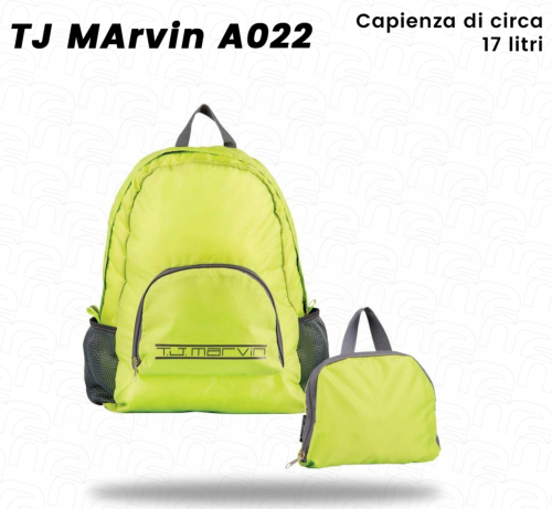 Zaino POCKET A22 Giallo fluo
Codi A022-00
MarcaT.J. MARVIN