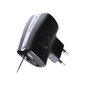 Carica Batteria Di  Rete Micro U Codificato Con Riavvolgifilo 12-24 Acharmicrousb1