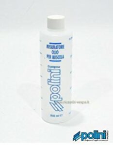MISURINO OLIO MISCELA MISCELATORE POLINI DA 250 ml GRADUATO CON TAPPO