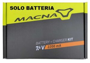 Macna Batteria Ricambio  Guanto Calza 74v 2200 Mah 1x  K-KIT-BAT 7-4V-2.2 A COD 1658081