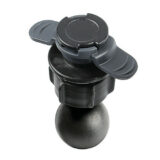 90555-Titan Opti Ball Head Connettore DuoLock con sfera da 25 mm - 1