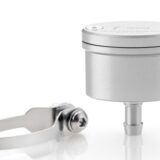 Serbatoio Liquido Freno Frizione Rizoma Next CT115 becco dritto colore Silver
