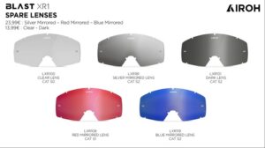 Airoh Lenti Specchio per Goggle Blast XR1