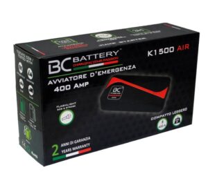 Avviatore Bc Battery K1500 Air al litio akl litio 12V 400A