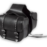Borsa in pelle nero WOLF