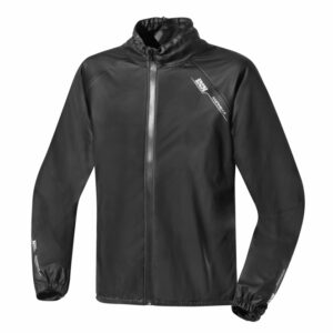 Giacca antipioggia elastica e traspirante Saint black COD X79303-003