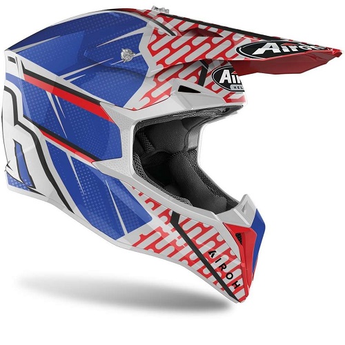 Casco Wraap Idol RED BLU