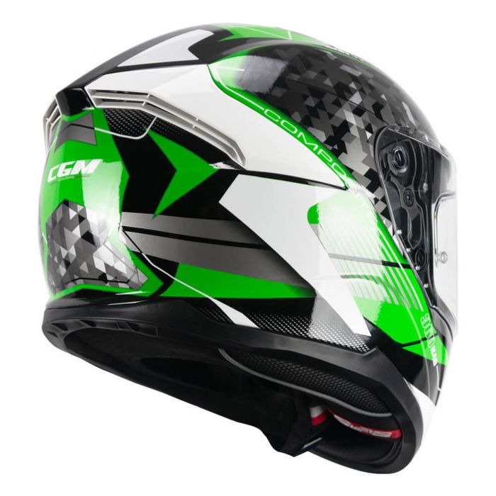 CASCO 360S KAD RACE Grigio Verde