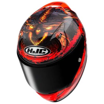 Casco Hjc RPHA 12 DIABLO BLIZZARD