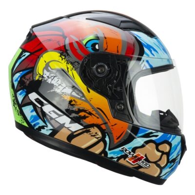 Casco 26XS LUCKY Boxer Azzurro Rosso Verde