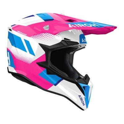 Casco  Wraaap Vision Rosa Lucido