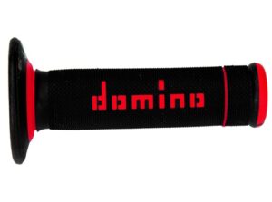 A020 Coppia manopole nero rosso off-road A02041C4240A7-1