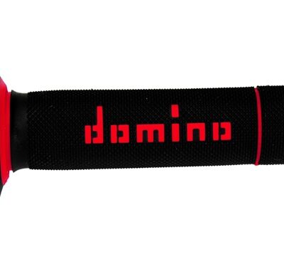 A020 Coppia manopole nero rosso off-road A02041C4240A7-1