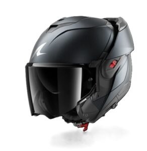 Casco Shark OXO DARK SHADOW Mat Bleu Steel Mat
