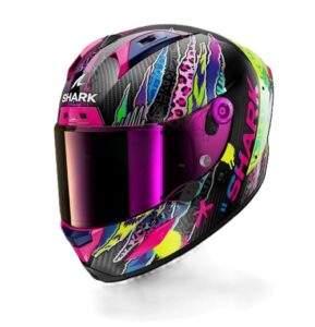 Casco AERON Fawn Carbon Violet Yellow