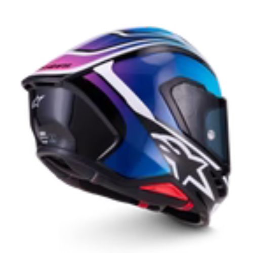 3 Black Blue Pink Fluo White Glossy