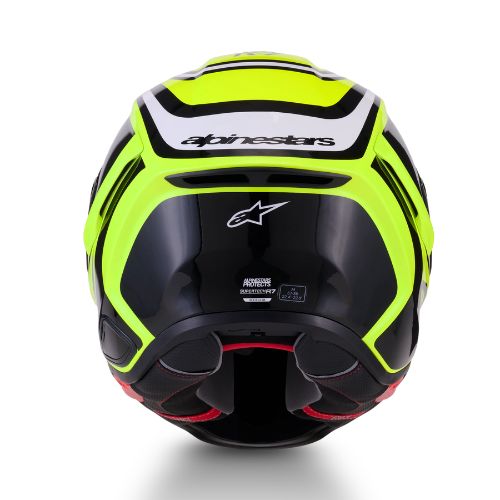 4 Yellow Fluo Black White Glossy