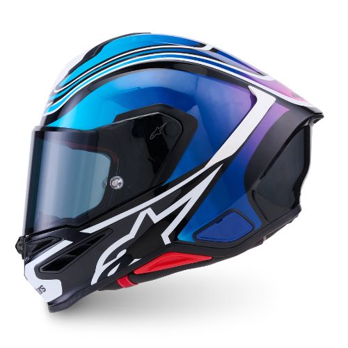 5 Black Blue Pink Fluo White Glossy Casco S-R7 Zeal Alpinestars Cod 8202726