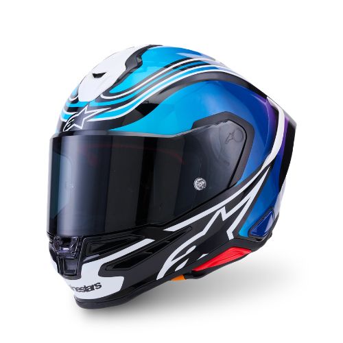 6 Black Blue Pink Fluo White Glossy