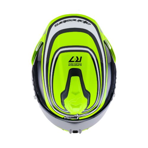 7 Yellow Fluo Black White Glossy
